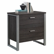 Pemberly Row Engineered Wood and Metal Lateral File in Blade Walnut