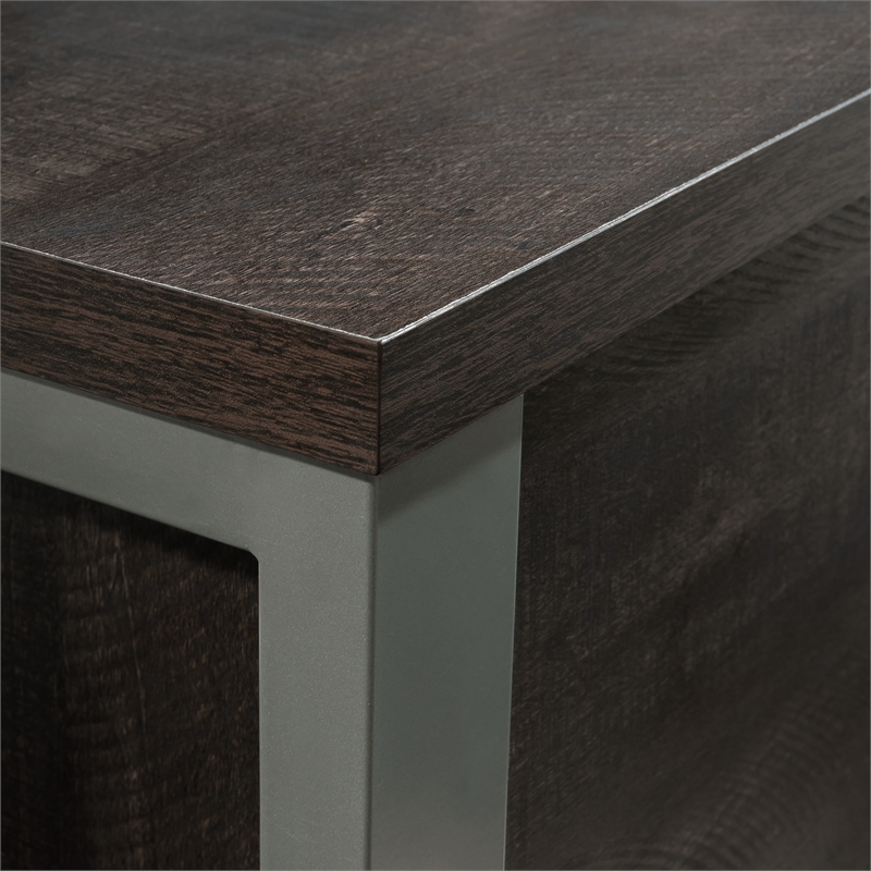 Pemberly Row Engineered Wood and Metal Lateral File in Blade Walnut