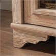 Pemberly Row Contemporary Engineered Wood Library Base in Brushed Oak