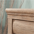 Pemberly Row Contemporary Engineered Wood Library Base in Brushed Oak