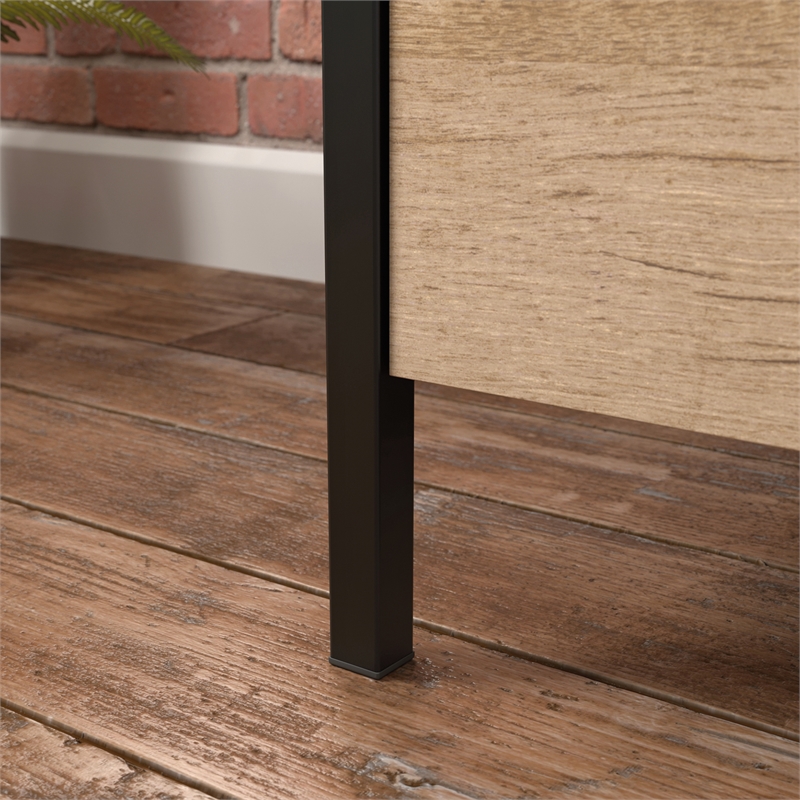 Pemberly Row Contemporary Engineered Wood Lateral File in Prime Oak