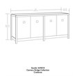 Pemberly Row Engineered Wood Credenza in Sindoori Mango/Brown