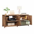 Pemberly Row Engineered Wood Credenza in Sindoori Mango/Brown