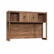 Pemberly Row Contemporary Engineered Wood Hutch in Sindoori Mango/Brown