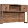 Pemberly Row Contemporary Engineered Wood Hutch in Sindoori Mango/Brown