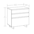 Pemberly Row Engineered Wood Lateral File in Haze Acacia/Natural Finish