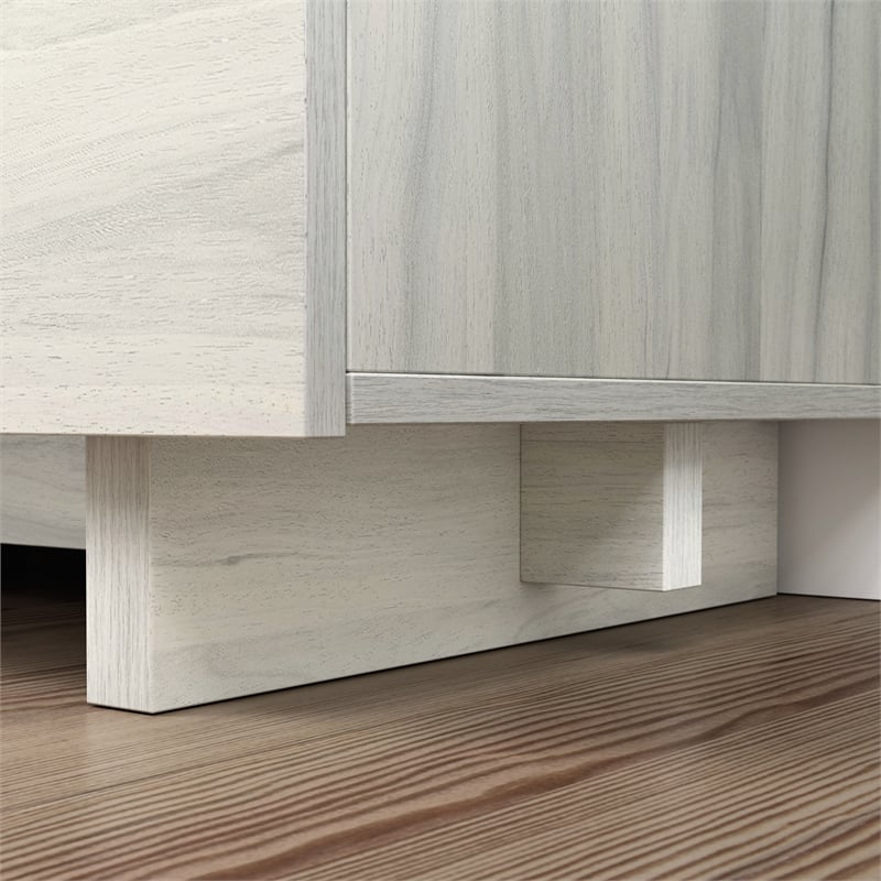 Pemberly Row Engineered Wood Lateral File in Haze Acacia/Natural Finish