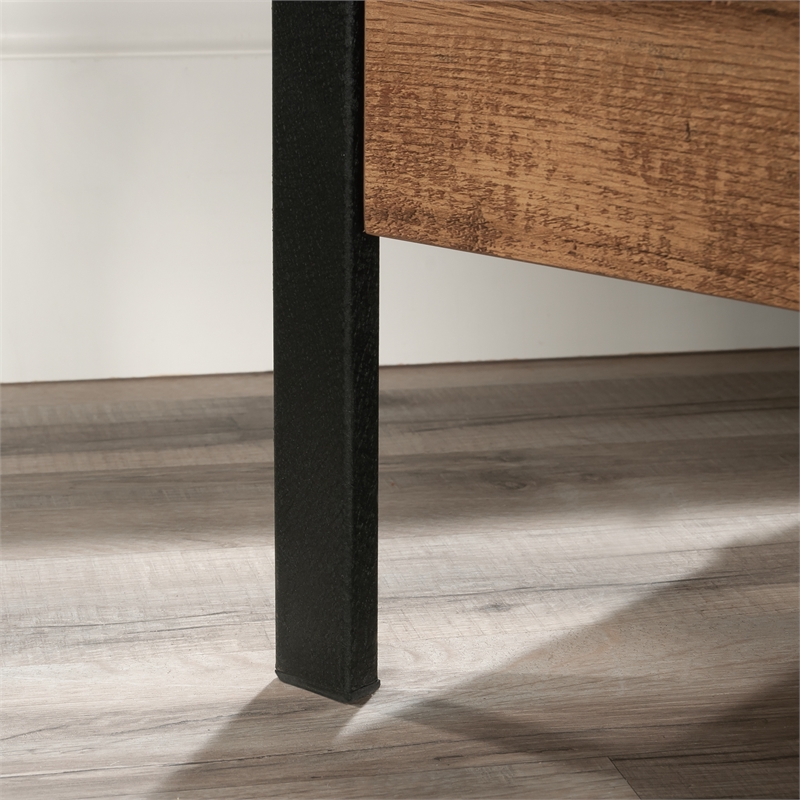 Pemberly Row Contemporary Engineered Wood Lateral File in Etched Oak