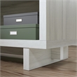 Pemberly Row Engineered Wood Desk in Haze Acacia/Natural Finish