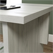 Pemberly Row Engineered Wood Desk in Haze Acacia/Natural Finish