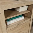 Pemberly Row Engineered Wood L-Shaped Home Office Desk in Prime Oak