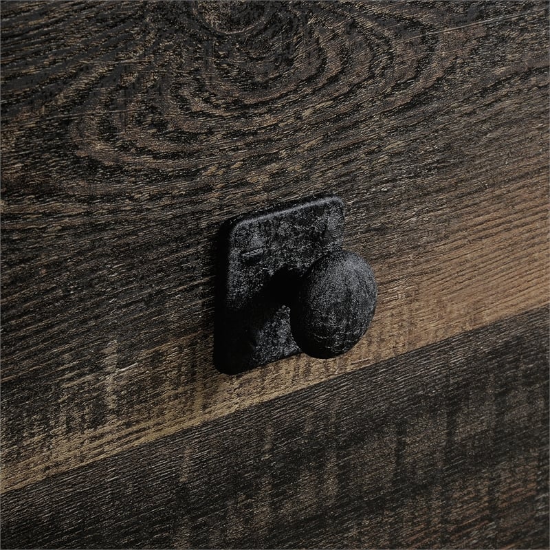 Pemberly Row Engineered Wood/Metal Lateral File in Carbon Oak