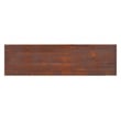 Pemberly Row Contemporary Solid Wood Dining Nook in Black Finish