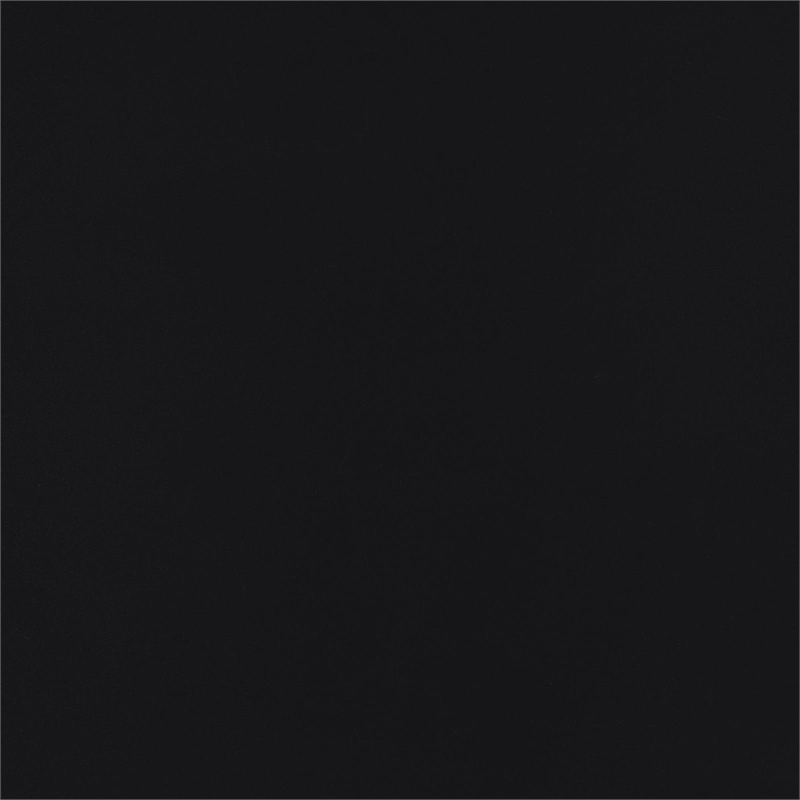 Pemberly Row Contemporary 3-shelf Glass Curio Cabinet Black and Clear