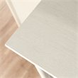 Pemberly Row Engineered Wood Bookcase in Glacier Oak/Rosso Slate Accent