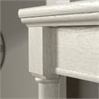Pemberly Row Engineered Wood Bookcase in Glacier Oak/Rosso Slate Accent