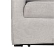 Pemberly Row Convertible Sofa in Linen Beige Fabric Upholstery