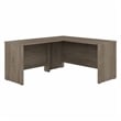 Pemberly Row Engineered Wood 60W L Shaped Desk with 42W Return in Modern Hickory