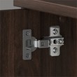 Pemberly Row 72W Desk Hutch in Black Walnut - Engineered Wood