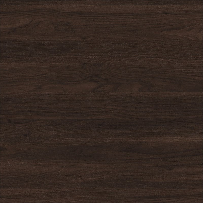 Pemberly Row 72W Desk Hutch in Black Walnut - Engineered Wood