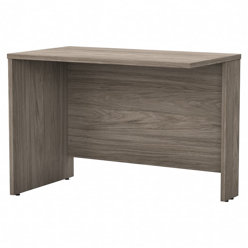 Pemberly Row 42W Desk Return in Modern Hickory - Engineered Wood