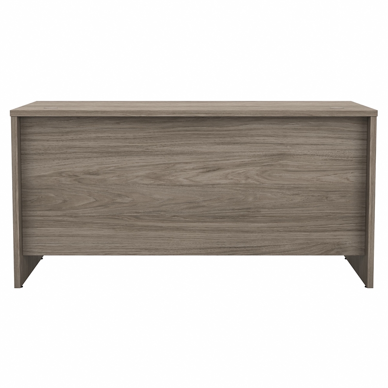 Pemberly Row 60W x 30D Office Desk in Modern Hickory - Engineered Wood