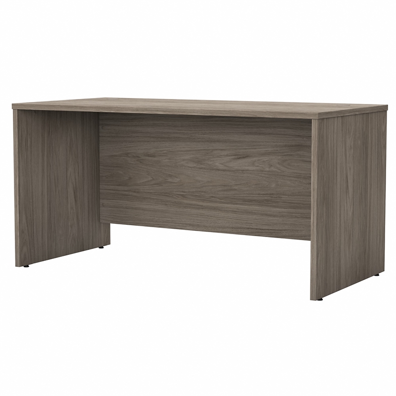 Pemberly Row 60W x 30D Office Desk in Modern Hickory - Engineered Wood