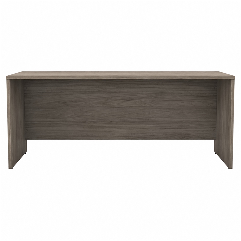 Pemberly Row 72W x 30D Office Desk in Modern Hickory - Engineered Wood
