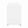 Pemberly Row Low Storage Cabinet with Doors in White - Engineered Wood