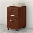 Pemberly Row 3 Drawer Mobile File Cabinet in Hansen Cherry - Engineered Wood
