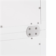 Pemberly Row Modern Wood Stackable Storage Pantry in White (Set of 2)