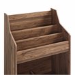 Pemberly Row 2-Shelf Mid-Century Wood Storage Stand in Walnut