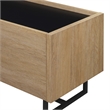 Pemberly Row Contemporary Wood Media Console for TVs up to 65