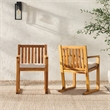 Pemberly Row Modern Slat Back Solid Wood Dining Chairs (Set of 2) - Natural