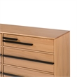 Pemberly Row 6-Drawer Wood Modern Dresser - Natural Pine Varnish