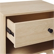 Pemberly Row 1-Drawer Mid-Century Wood Nightstand in Coastal Oak