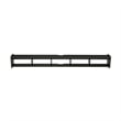 Pemberly Row 70 inch Wood TV St& Symmetrical Wall Mounted - Solid Black