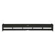 Pemberly Row 70 inch Wood TV St& Symmetrical Wall Mounted - Solid Black