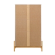 Pemberly Row 4 Drawer Scandi-Minimalist Solid Wood Chest Dresser - White