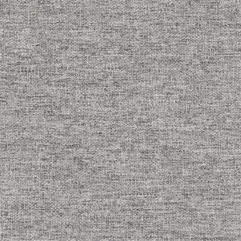 Pemberly Row Upholstered Transitional Metal Queen Size Bed in Gray