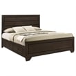 Pemberly Row Wood Eastern King Storage Platform Bed in Dark Cocoa