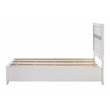 Pemberly Row 1-Drawer Storage Platform Wood Twin Bed in White