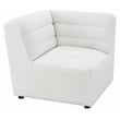 Pemberly Row 6-Piece Faux Leather Upholstered Sectional in White