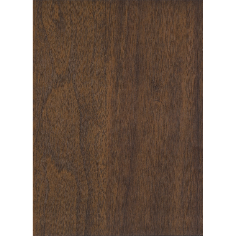 Pemberly Row 2-Drawer Transitional Wood Dining Table in Walnut