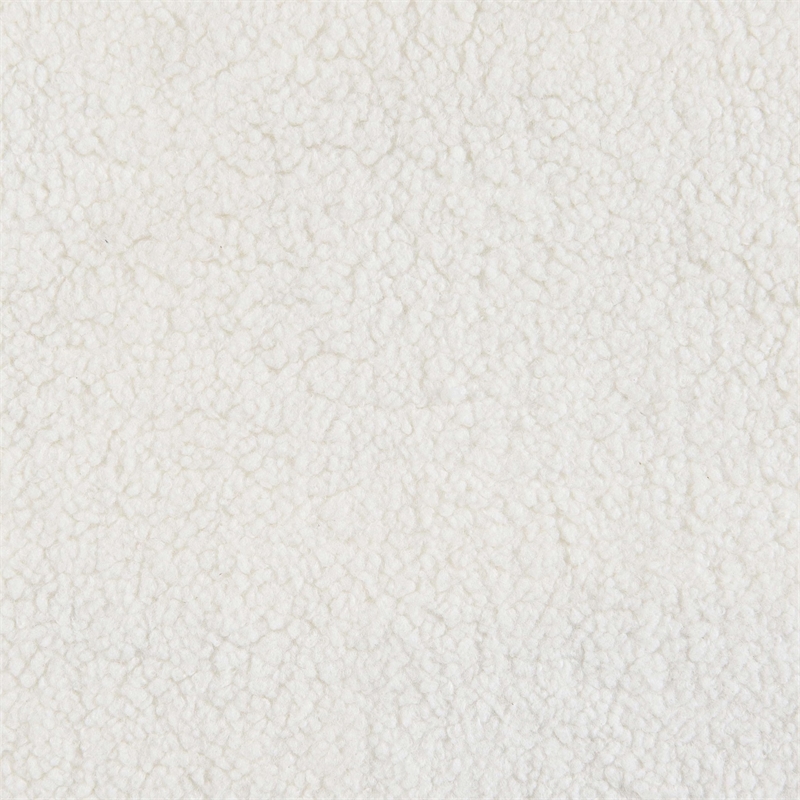 Pemberly Row Contemporary Fabric Upholstered Ottoman in Natural
