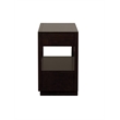 Pemberly Row 2-drawer Modern Wood Nightstand in Brown Finish