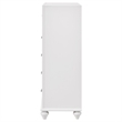 Pemberly Row 5-drawer Contemporary Wood Chest in White Finish