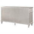 Pemberly Row Contemporary 9-Drawer Wood Dresser in Silver Oak