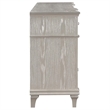 Pemberly Row Contemporary 9-Drawer Wood Dresser in Silver Oak