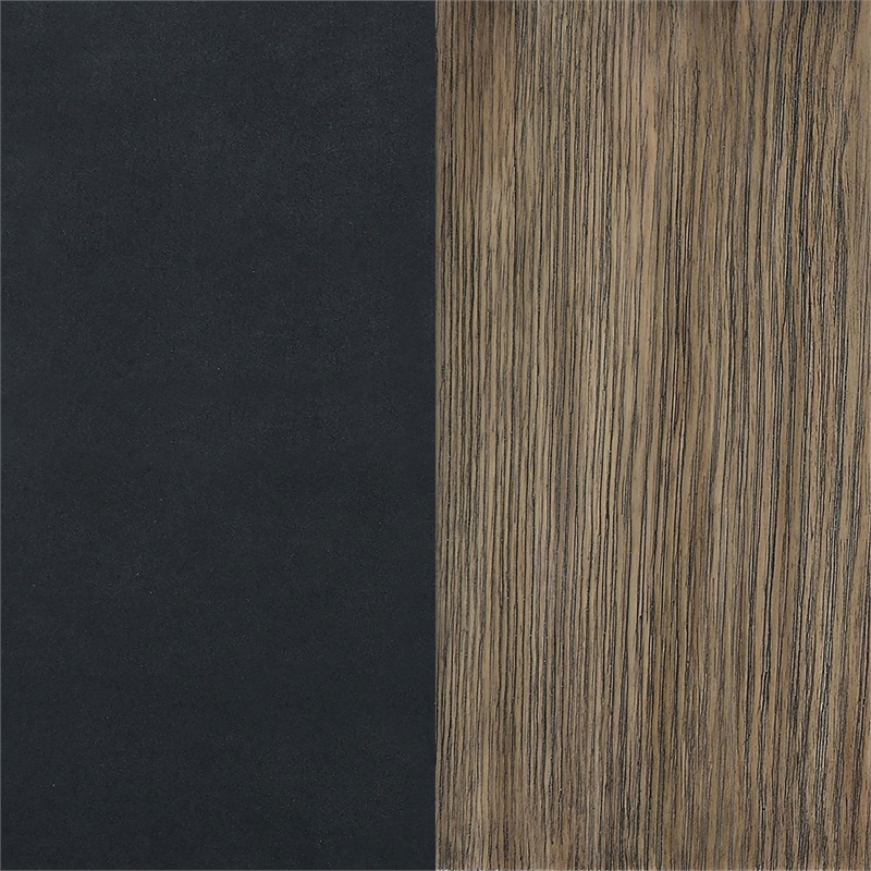 Pemberly Row Fabric Upholstered Bench with Hairpin Legs Dark Blue